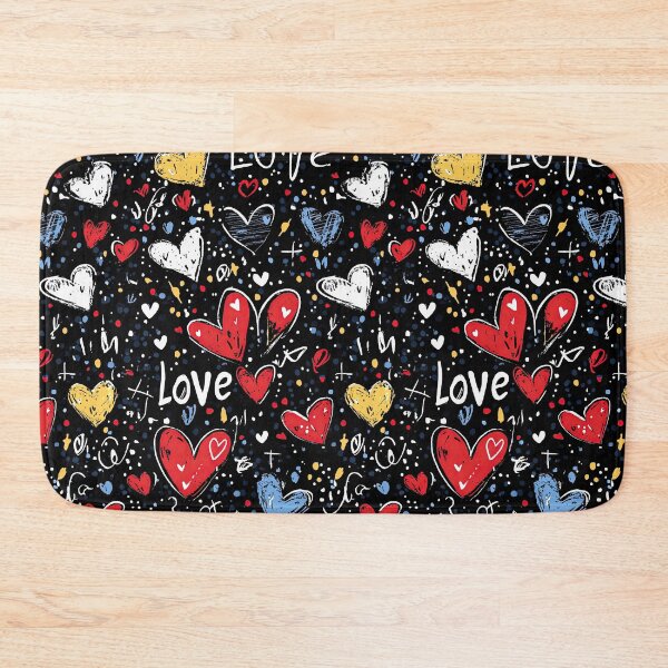 Item preview, Love and Hearts in Artistic Graffiti Style designed and sold by Piotrek0001.