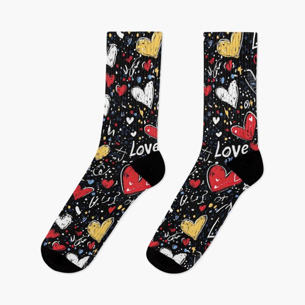 Item preview, Love and Hearts in Artistic Graffiti Style designed and sold by Piotrek0001.
