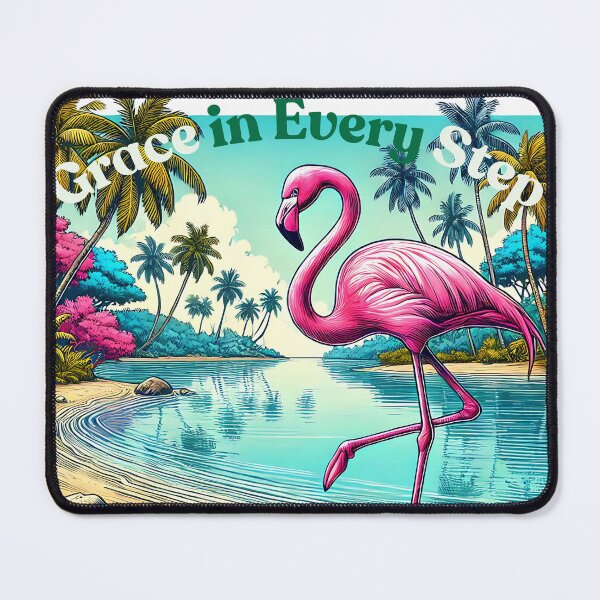 Item preview, Graceful Flamingo Design: Beauty in Every Pose designed and sold by sanattasarim.