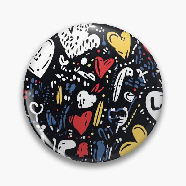 Item preview, Playful Love Themes with Vibrant Hearts designed and sold by Piotrek0001.