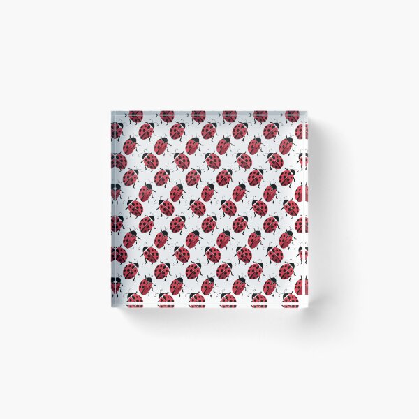 Item preview, Aesthetic ladybug pattern designed and sold by AnnDart.