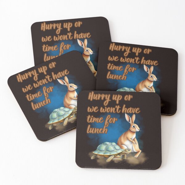 Item preview, HURRY UP OR WE WON'T HAVE TIME FOR LUNCH designed and sold by Tadeusz1.