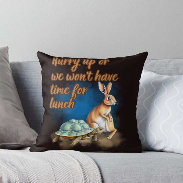 Item preview, HURRY UP OR WE WON'T HAVE TIME FOR LUNCH designed and sold by Tadeusz1.