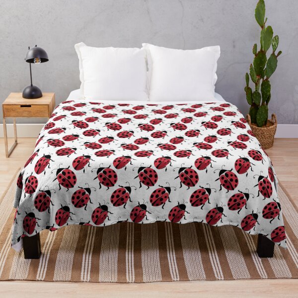 Item preview, Aesthetic ladybug pattern designed and sold by AnnDart.