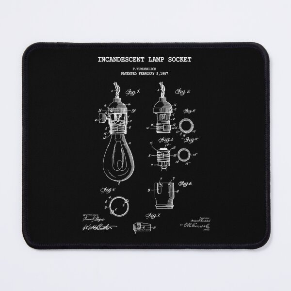Item preview, Incandescent Lamp Socket designed and sold by PATENT PRINTS.