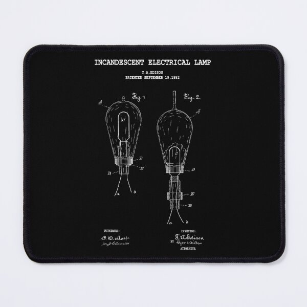 Item preview, Incandescent Electrical Lamp designed and sold by PATENT PRINTS.
