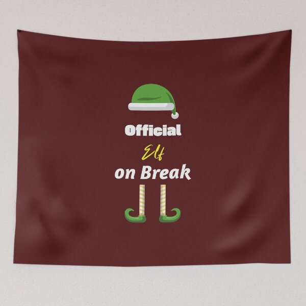 Item preview, Official Elf on Break Funny Christmas T -Shirts designed and sold by ngedupdorjee.
