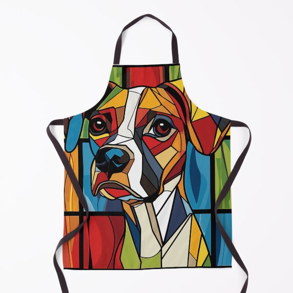 Item preview, Boxer Dog Abstract Art | Colorful Dog Design Decor | Dog Lover Gift designed and sold by House Of Roza.