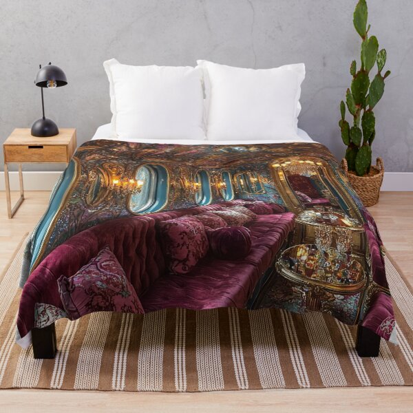 Item preview, Celestial Opulence: The Golden Lounge designed and sold by oanaunciuleanu.