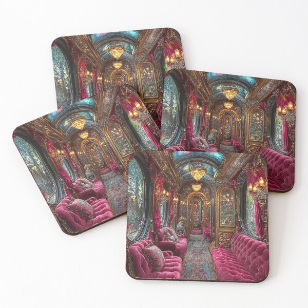Item preview, Celestial Opulence: The Golden Lounge designed and sold by oanaunciuleanu.