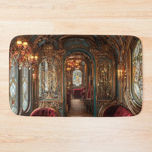 Item preview, Celestial Opulence: The Golden Lounge designed and sold by oanaunciuleanu.