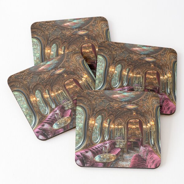 Item preview, Celestial Opulence: The Golden Lounge designed and sold by oanaunciuleanu.