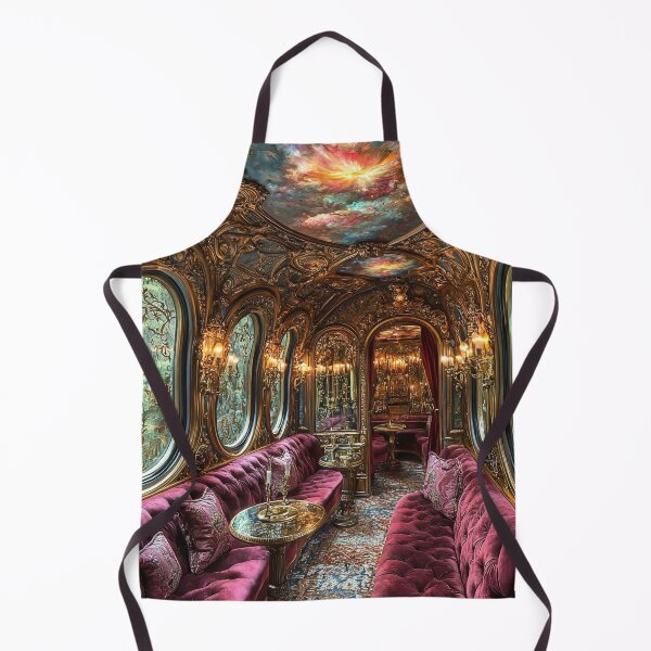 Item preview, Celestial Opulence: The Golden Lounge designed and sold by oanaunciuleanu.