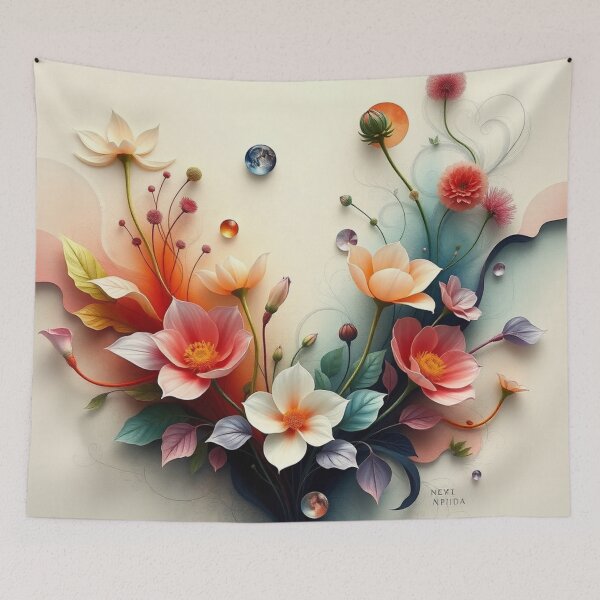 Item preview, Fractal Floral Fusion designed and sold by 0penvimark.