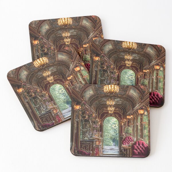 Item preview, Celestial Opulence: The Golden Lounge designed and sold by oanaunciuleanu.