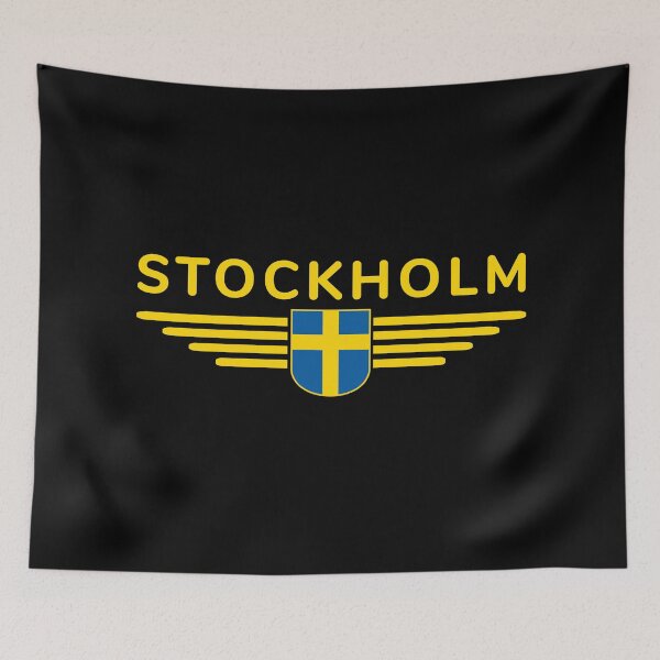 Item preview, Stockholm T-Shirt for fans and travelers designed and sold by ElvisU.