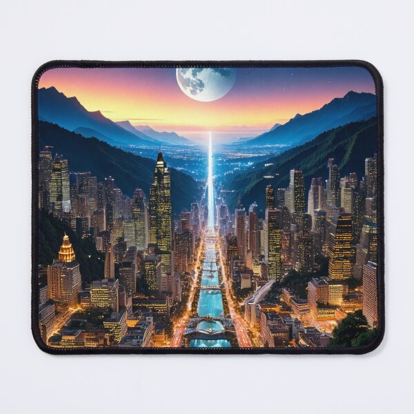 Item preview, Futuristic World designed and sold by ZibaCentralShop.