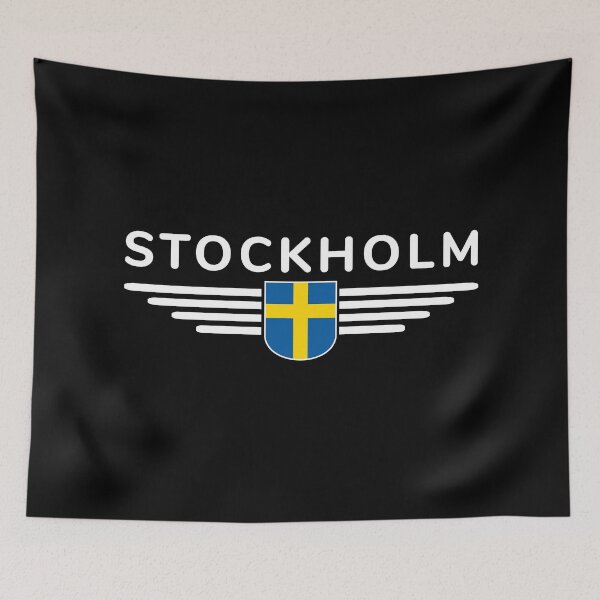 Item preview, Stockholm T-Shirt for fans and travelers designed and sold by ElvisU.