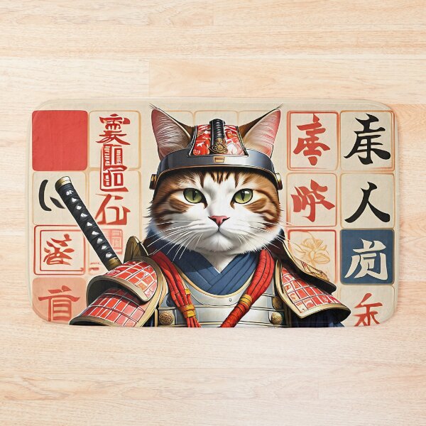 Item preview, Samurai Cat designed and sold by Marcicev-Bojan.