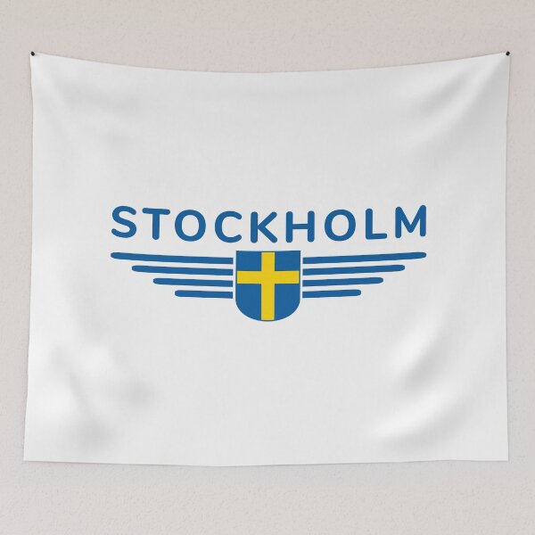 Item preview, Stockholm T-Shirt for fans and travelers designed and sold by ElvisU.