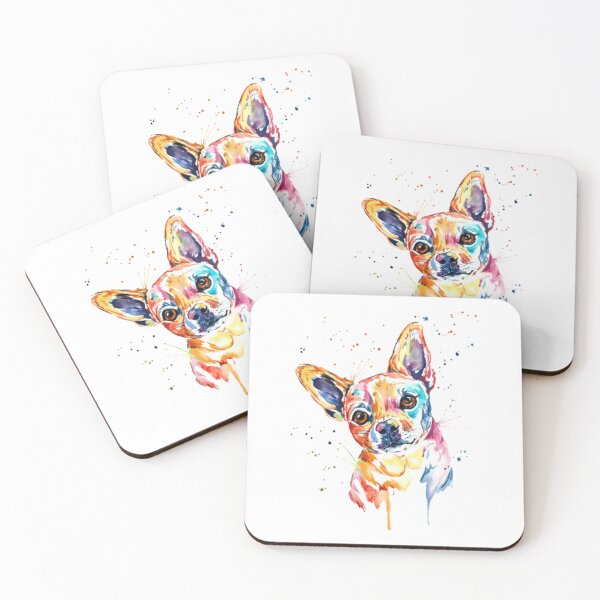 Item preview, Chihuahua Colorful Art designed and sold by doodIllustrate.