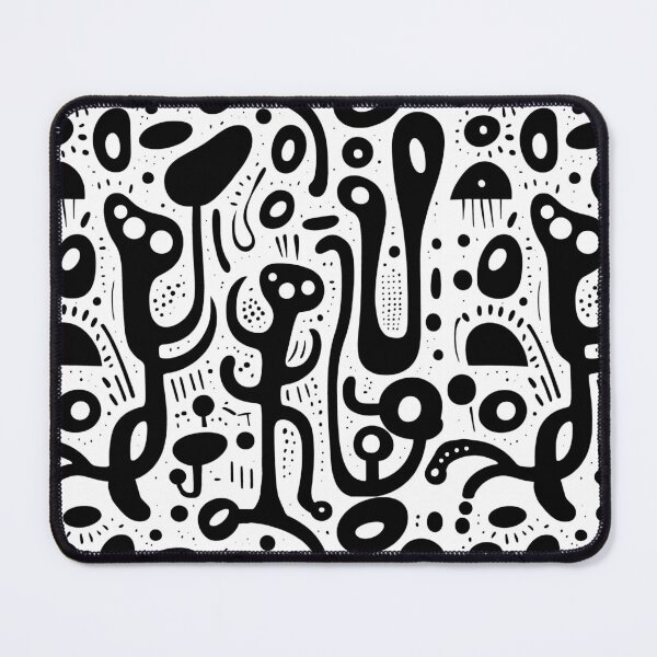 Item preview, Abstract pattern in black number 1 designed and sold by Harry Wibier.