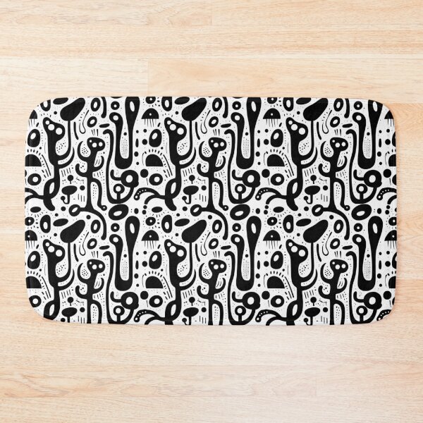 Item preview, Abstract pattern in black number 1 designed and sold by Harry Wibier.