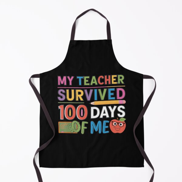 Item preview, my teacher survived 100 days of me designed and sold by Mateusz Majcherek.