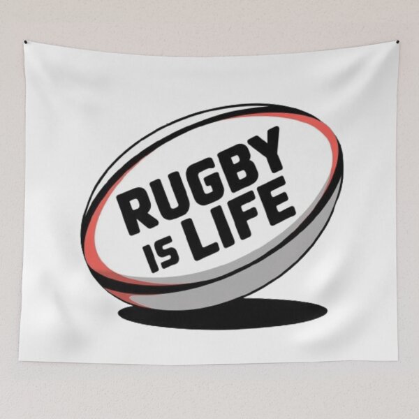 Artikelvorschau, RUGBY IST LEBEN entworfen und verkauft von ThreadChords.