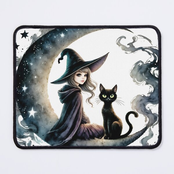 Item preview, Black Cat And The Witch designed and sold by RubisLeaf.