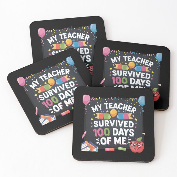 Item preview, my teacher survived 100 days of me designed and sold by Mateusz Majcherek.