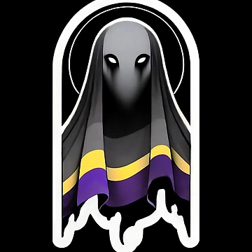 Artwork thumbnail, Nonbinary ghostface by JohnnyP-Store