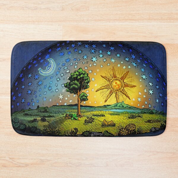 Item preview, The Flammarion Engraving Medieval Woodcut designed and sold by SummerlandsArt.