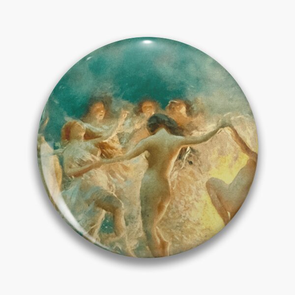 Item preview, Joseph Tomanek - "Dance of the Hour" 1934 (Rare) ~ Nymphs Dancing to Pans Flute or Spring Dance | Fire Dance designed and sold by Arwen-Art.