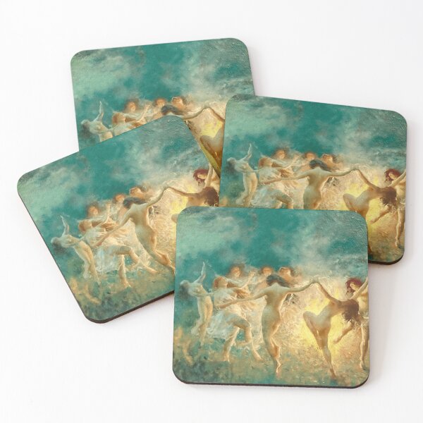 Item preview, Joseph Tomanek - "Dance of the Hour" 1934 (Rare) ~ Nymphs Dancing to Pans Flute or Spring Dance | Fire Dance designed and sold by Arwen-Art.