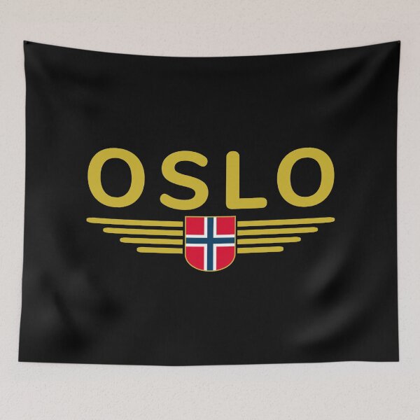 Item preview, Oslo, Norway Style Design T-Shirt designed and sold by ElvisU.