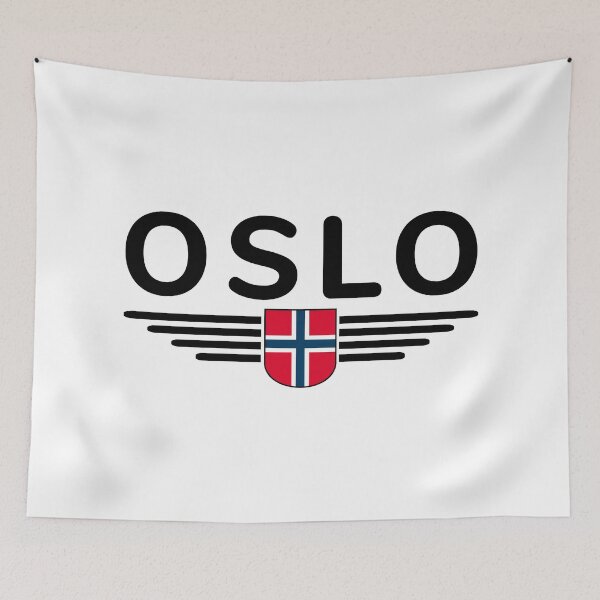 Item preview, Oslo, Norway Style Design T-Shirt designed and sold by ElvisU.