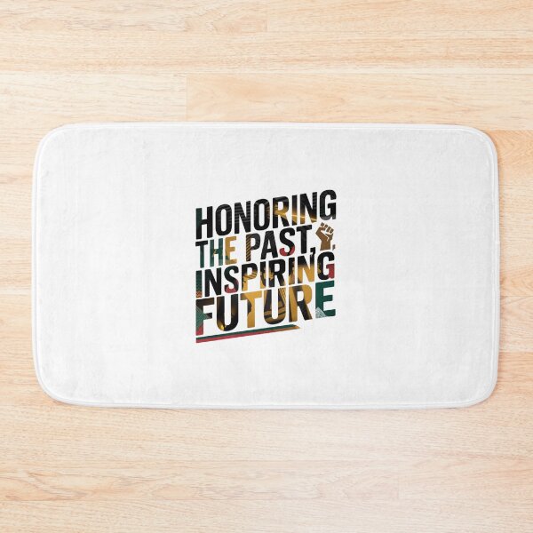 Item preview, honoring the past inspiring the future black history month designed and sold by Mateusz Majcherek.