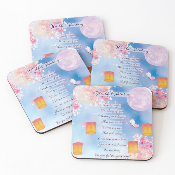 Item preview, Wishful Thinking Poem designed and sold by RealmOfColour.