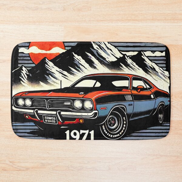 Item preview, 1971 Dart Demon 340 designed and sold by CreepyCornerArt.