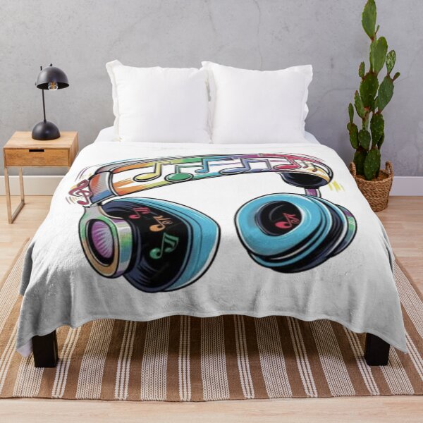 Item preview, Colorful Headphones with Musical Notes Design designed and sold by i-Xuou.