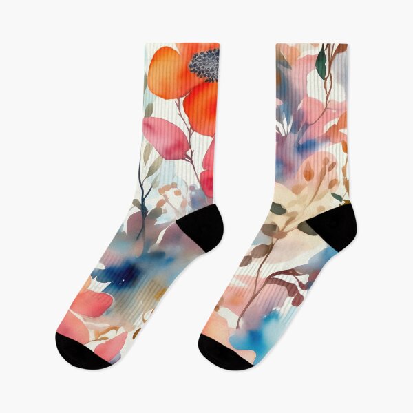 Item preview, Pastel Watercolor Floral Blooms VII designed and sold by Ray's Photos & Art.