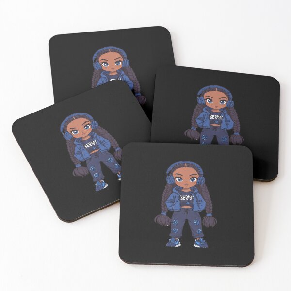Item preview, Blueberry K-Pop Chibi Princess designed and sold by PrintsByFrank.