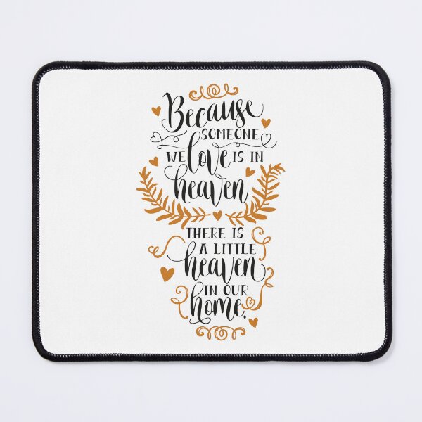 Item preview, because someone we love is in heaven designed and sold by ManikRaja.