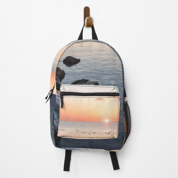 Item preview, Cold and Peaceful on the Shore of Lake Ontario at Sunrise designed and sold by Georgia Mizuleva.