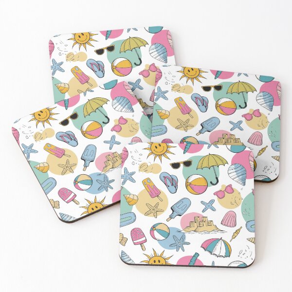 Item preview, Summertime Doodle Pattern designed and sold by Furbulous Faces.