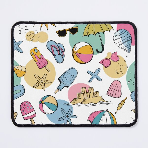 Item preview, Summertime Doodle Pattern designed and sold by Furbulous Faces.
