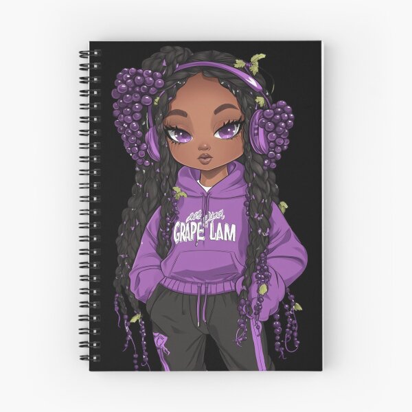 Item preview, Grape K-Pop Chibi Princess designed and sold by PrintsByFrank.