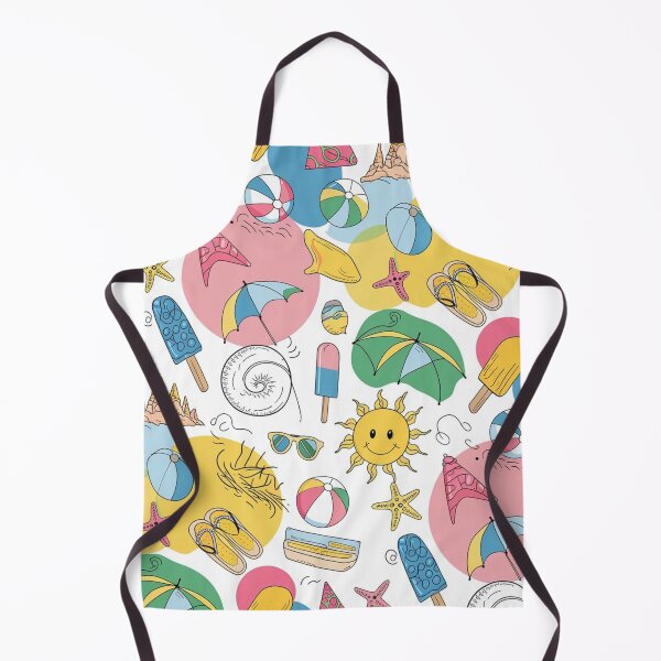 Item preview, Beach Day Doodle Pattern designed and sold by Furbulous Faces.