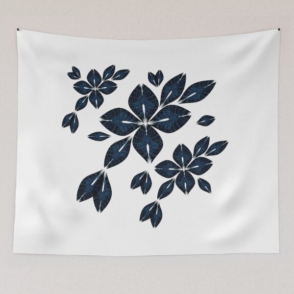 Item preview, Blue flowers symbolize strength. designed and sold by Natheethip.
